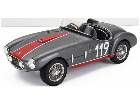 Ferrari 166 MM53 Spider Barquette Silver Vignale By Oblin #119 Winner Coppa Sarr 55 1:43 Scale Kess Resin Model-Kess-Diecast Model Centre