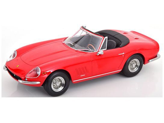 Ferrari 275 GTB4 NART 1967 red - 1:18 Scale Diecast Model Car-KK Scale-Diecast Model Centre
