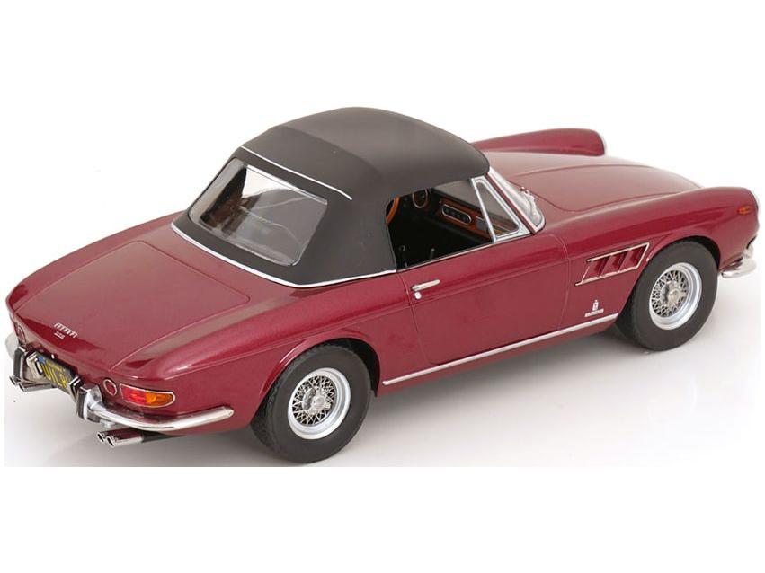 Ferrari 275 GTS Pininfarina Spyder 1964 Steve McQueen Red Metallic 1:18 Scale KK Scale Diecast Model Car-KK Scale-Diecast Model Centre