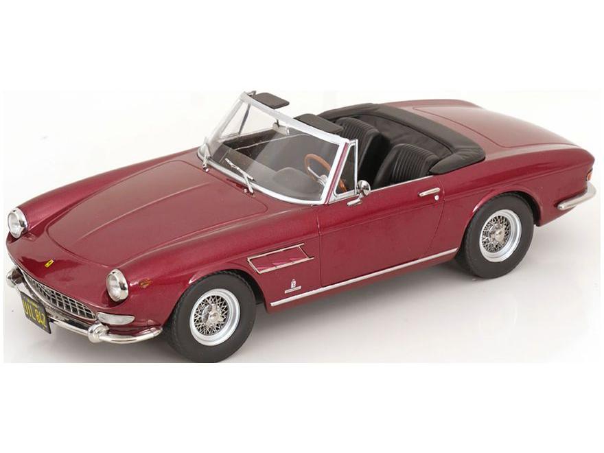 Ferrari 275 GTS Pininfarina Spyder 1964 Steve McQueen Red Metallic 1:18 Scale KK Scale Diecast Model Car-KK Scale-Diecast Model Centre