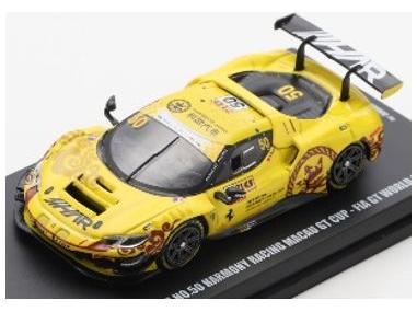 Ferrari 296 GT3 #50 Harmony Racing Macau GT Cup FIA GT World Cup 2024 Ye Yifei 1:64 Scale Diecast Model Car – Looksmart-Looksmart-Diecast Model Centre