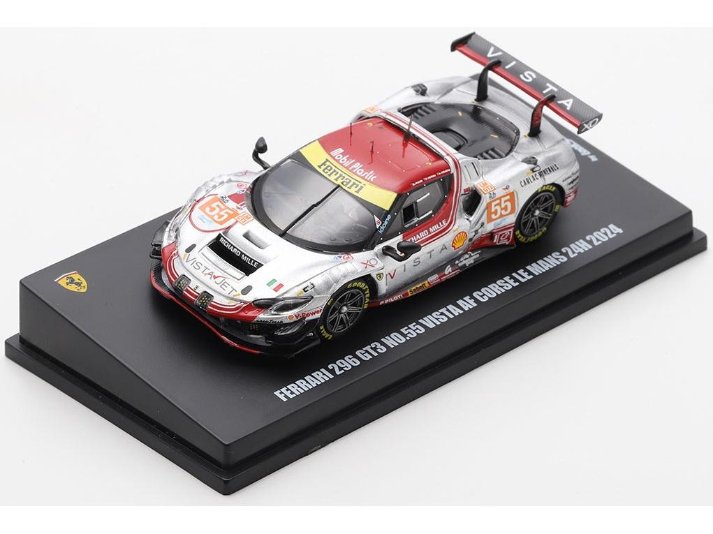 Ferrari 296 GT3 #54 Vista AF Corse Le Mans 24H 2024 Flohr/Castellacci/Rigon 1:64 Scale Diecast Model Car – Looksmart-Looksmart-Diecast Model Centre