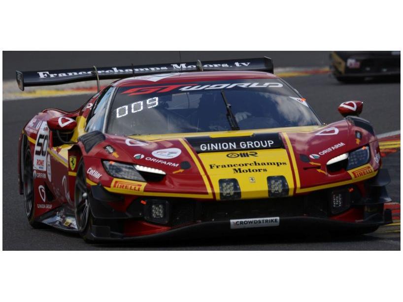 Ferrari 296 GT3 AF Corse Francorchamps Motors 24H Spa 2025 4th #50 Donno/Fuoco/Leclerc 1:43 Scale Resin Car – Looksmart-Looksmart-Diecast Model Centre