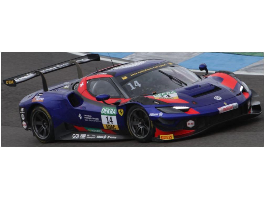 Ferrari 296 GT3 Emil Frey Racing DTM 2023 #14 Jack Aitken 1:43 Scale Resin Car – Looksmart-Looksmart-Diecast Model Centre