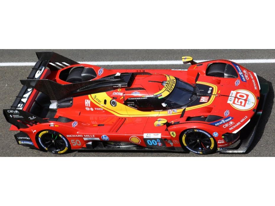 ミニカー LookSmart Ferrari 296 GT3 Car Guy 57 Ferrari 296 GT3 Evo #57 Kessel Racing Le Mans 24H 2026 Kimura