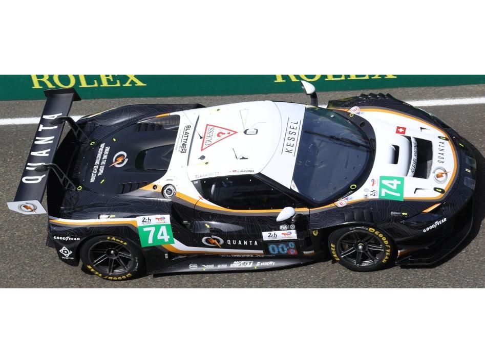 Ferrari 296 GT3 Evo #74 Kessel Racing Le Mans 24H 2026 Blattner/Patrese/Marschall 1:43 Scale Resin Car – Looksmart-Looksmart-Diecast Model Centre