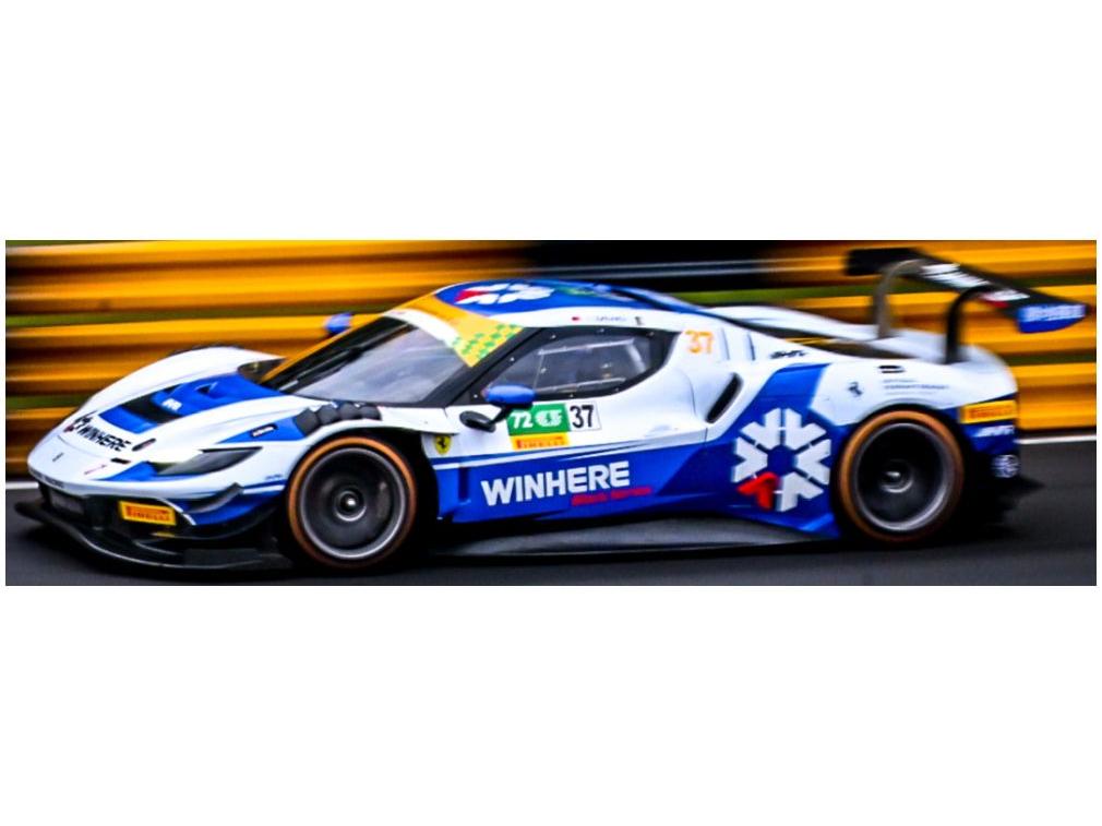 Ferrari 296 GT3 Winhere Motorsports Macau GT Cup FIA GT World Cup 2025 #37 Deng Yi 1:43 Scale Resin Car – Looksmart-Looksmart-Diecast Model Centre