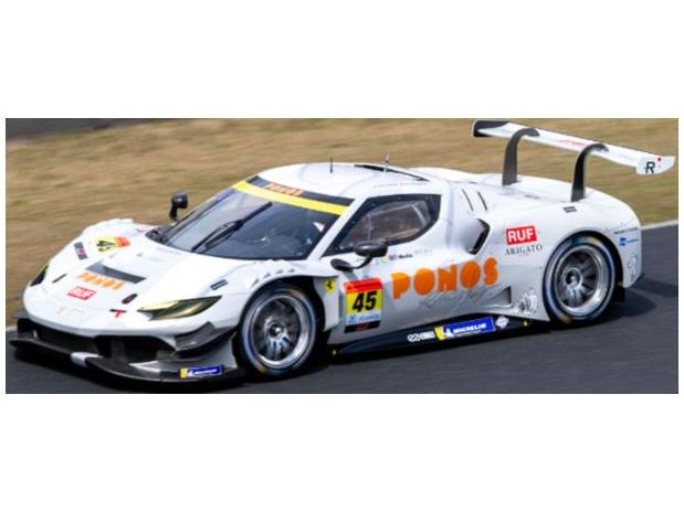 Ferrari 296 Ponos Racing GT300 Super GT 2024 #45 Cozzolino/Wadoux 1:43 Scale Resin Car – Looksmart-Looksmart-Diecast Model Centre