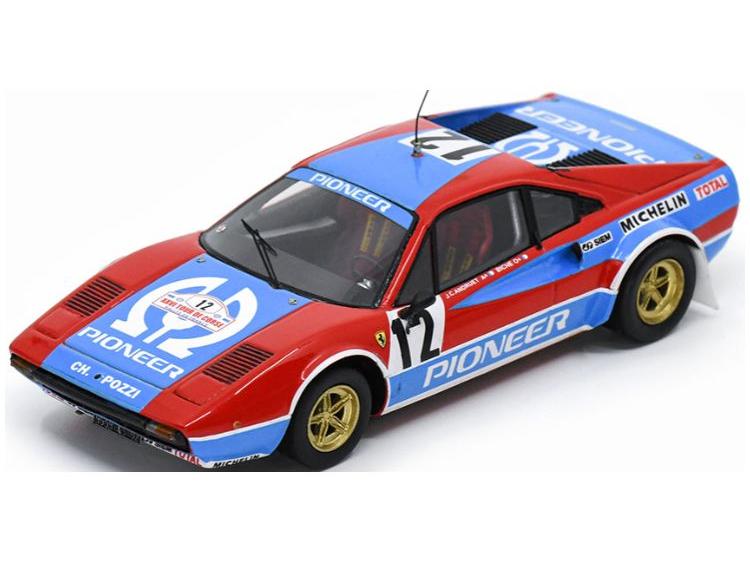 Ferrari 308 Tour de Corse 1982 2nd #12 J.C. Andruet/M. Espinosa 1:43 Scale Resin Car – Looksmart-Looksmart-Diecast Model Centre