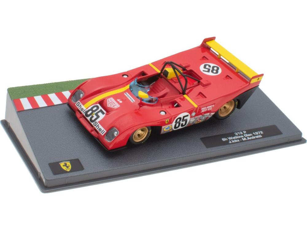 Ferrari 312 P 6H Waktins Glen 1972 Ickx/Andretti 1:43 Scale Diecast Model-Unbranded-Diecast Model Centre