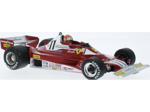 Ferrari 312 T2B #11 2nd Monaco GP 1977 Niki Lauda- 1:18 Scale Diecast Model Car-Model Car Group-Diecast Model Centre
