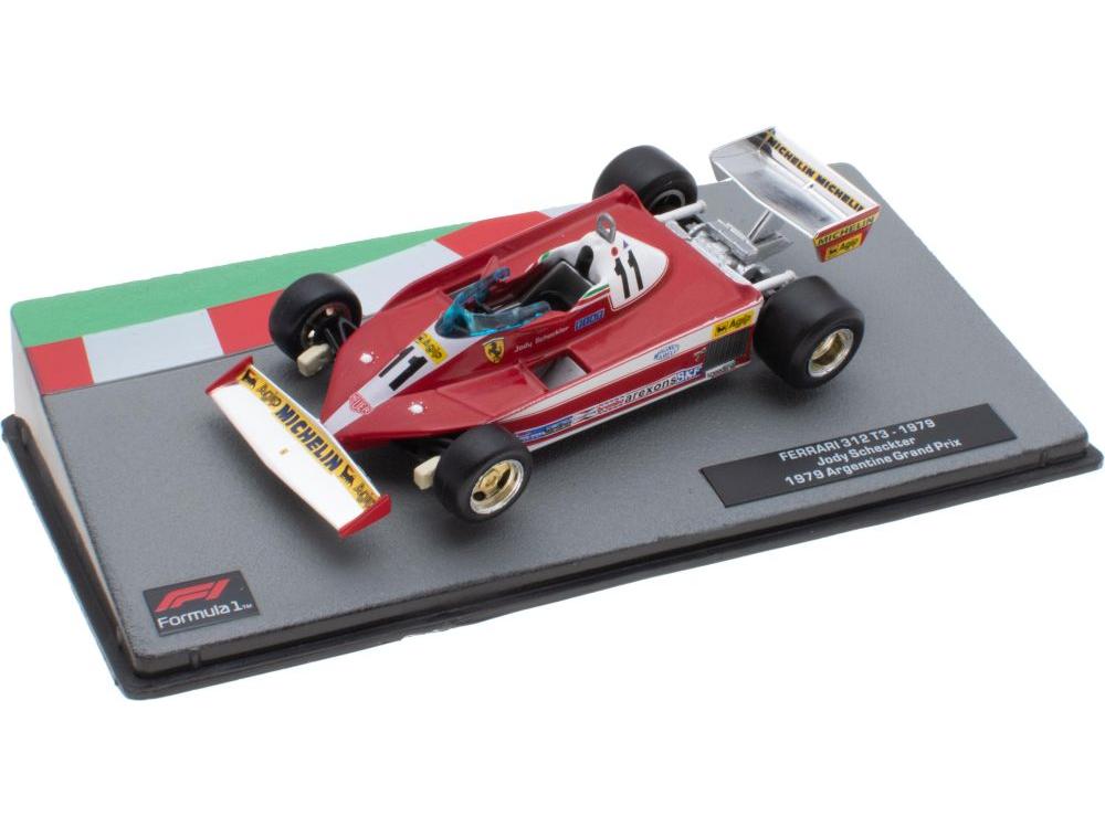 Ferrari 312 T3 F1 Argentine GP 1979 Jody Schectker 1:43 Scale Diecast Model