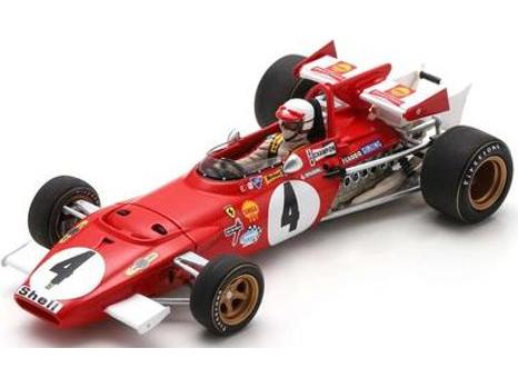 Ferrari 312B F1 Italian GP 1970 Winner #4 Clay Regazzoni 1:43 Scale Resin Car – Looksmart-Looksmart-Diecast Model Centre