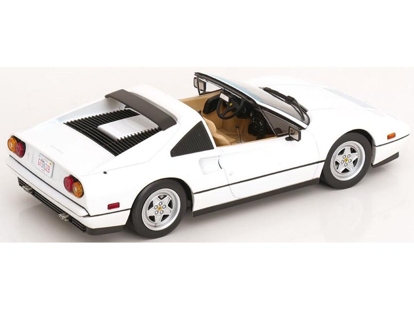 Ferrari 328 GTS 1985 US Version White 1:18 Scale Diecast Car – KK Scale-KK Scale-Diecast Model Centre