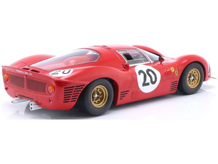 Ferrari 330 P3 Coupe #20 24H Le Mans 1966 Scarfiotti/Parkes 1:18 Scale Werk83 Diecast Model Car-Werk83-Diecast Model Centre