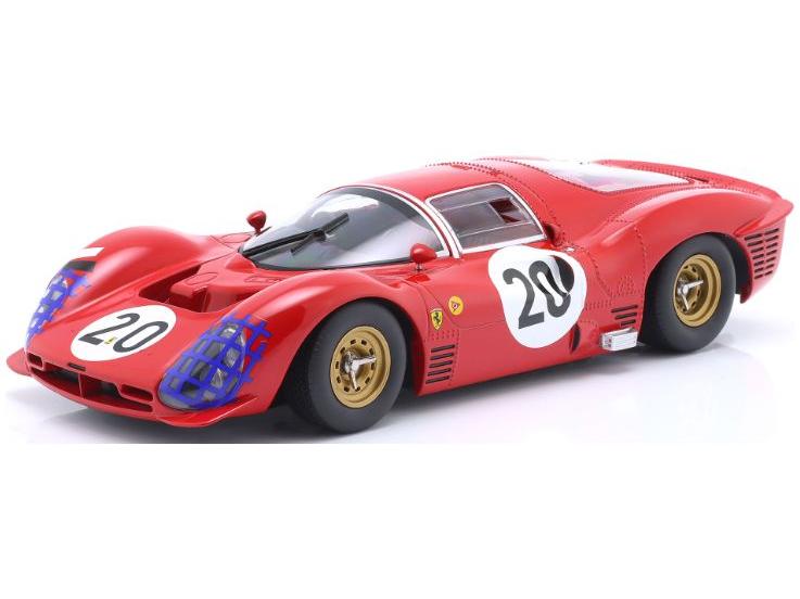 Ferrari 330 P3 Coupe #20 24H Le Mans 1966 Scarfiotti/Parkes 1:18 Scale Werk83 Diecast Model Car-Werk83-Diecast Model Centre