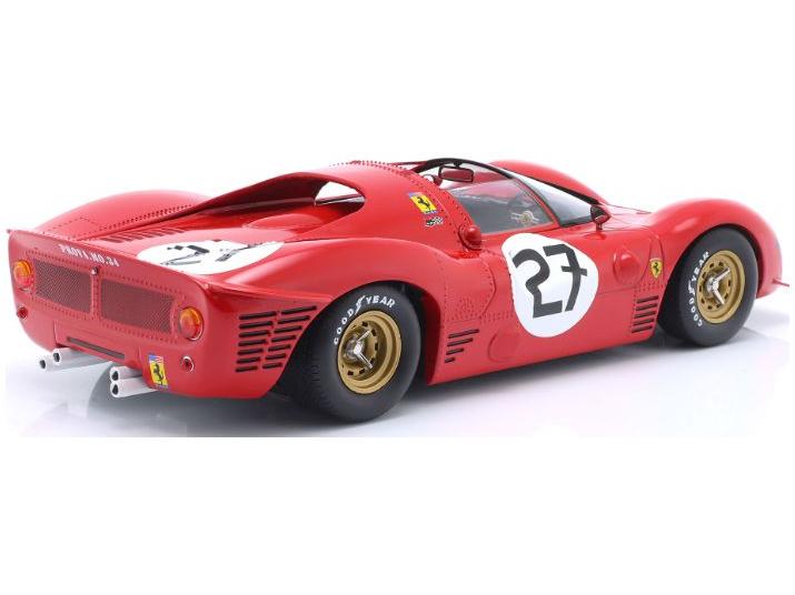 Ferrari 330 P3 Spider #27 24H Le Mans 1966 Ginther/Rodriguez 1:18 Scale Werk83 Diecast Model Car-Werk83-Diecast Model Centre