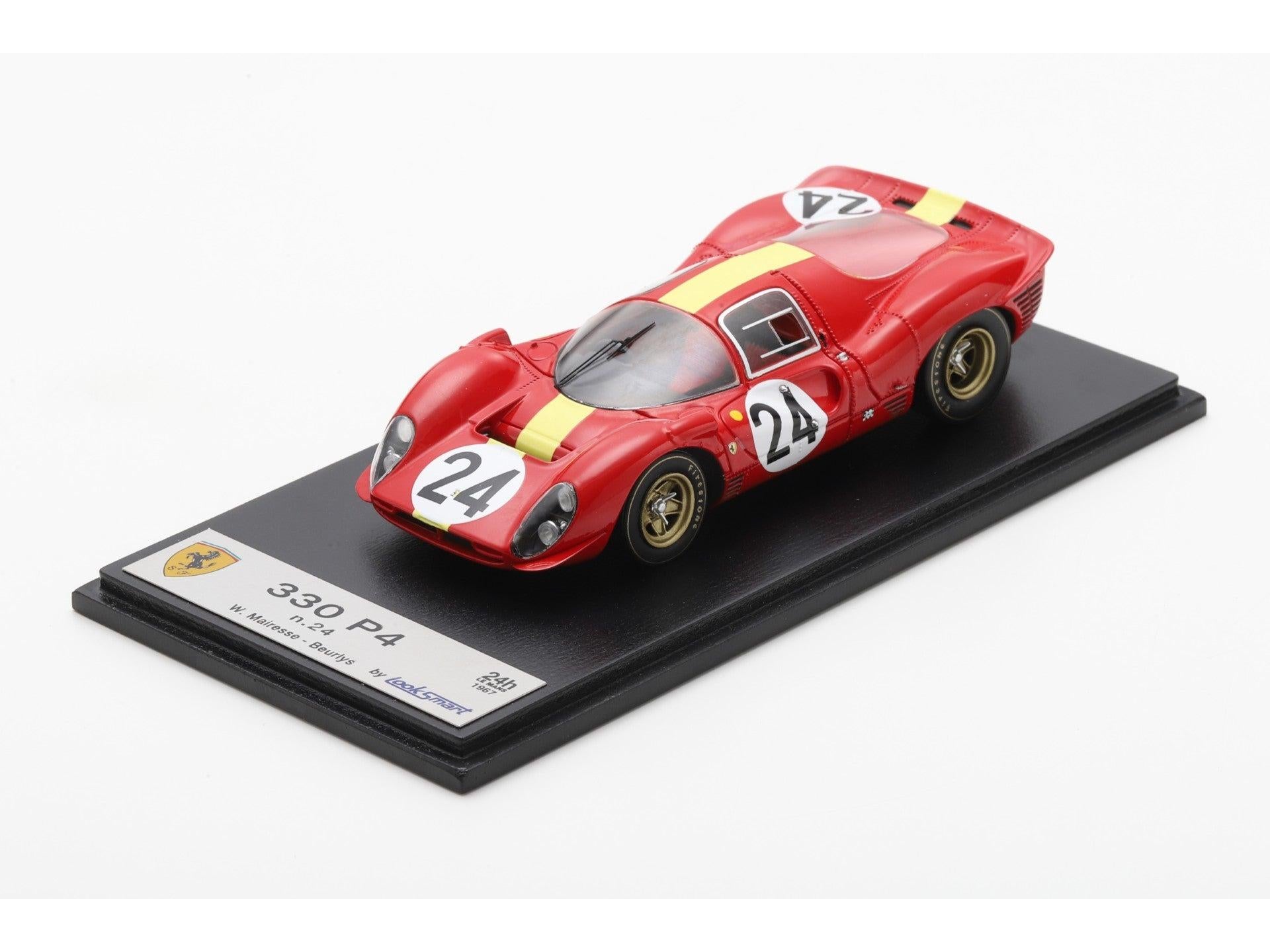 Ferrari 330 P4 #24 3rd Le Mans 24H 1967 Willy Mairesse/Jean Beurlys 1:43 Scale Looksmart Resin Model Car-Looksmart-Diecast Model Centre