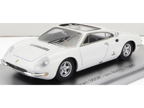 Ferrari 365P Berlinetta Speciale 3 Seats 1966 White 1:43 Scale Kess Resin Model-Kess-Diecast Model Centre