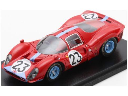 Ferrari 412P #23 Le Mans 24H 1967 Richard Attwood/Piers Courage 1:43 Scale Looksmart Resin Model Car-Looksmart-Diecast Model Centre