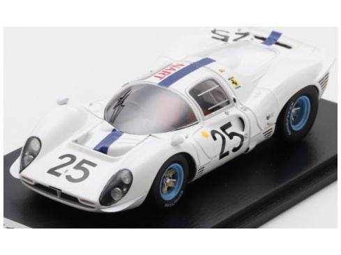 Ferrari 412P #25 Le Mans 24H 1967 Pedro Rodriguez/Giancarlo Baghetti 1:43 Scale Looksmart Resin Model Car-Looksmart-Diecast Model Centre