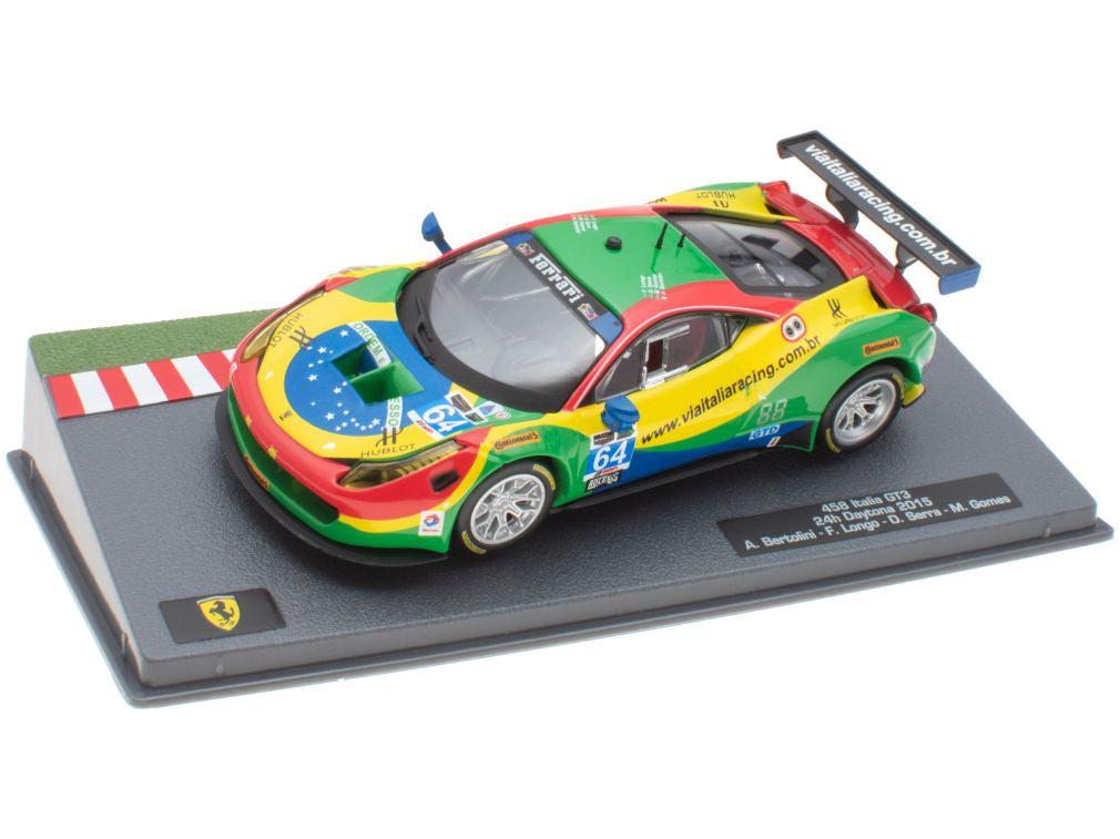 Ferrari 458 Italia GT3 -24H Daytona 2015 Cased 1:43 Scale Diecast Model-Unbranded-Diecast Model Centre