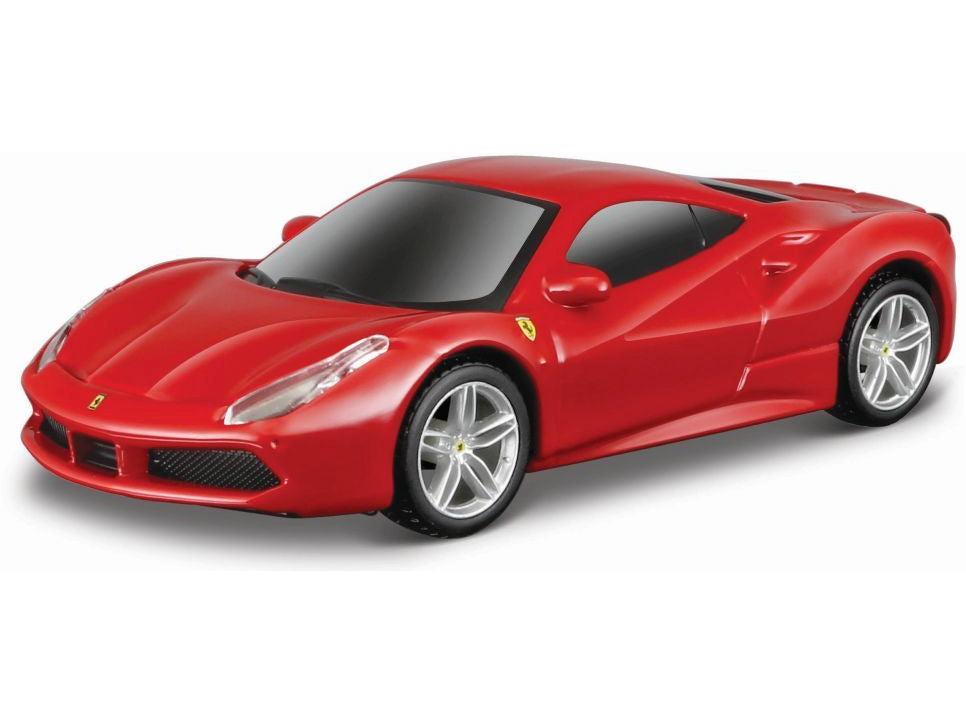 Ferrari 488 GTB Red 1:43 Scale Diecast Model Car – Bburago-Bburago-Diecast Model Centre