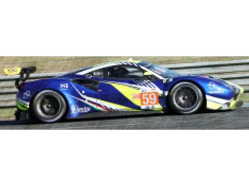 Ferrari 488 GTE EVO Inception Racing 24H Le Mans 2022 #59 West/Ledogar/Klein 1:43 Scale Resin Car – Looksmart-Looksmart-Diecast Model Centre