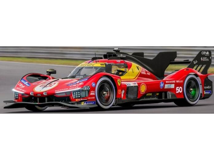 Ferrari 499P 3.0L Turbo V6 #50 24H Le Mans 2026 Fuoco Nielsen/Molina 1:43 Scale Diecast Car – Bburago-Bburago-Diecast Model Centre
