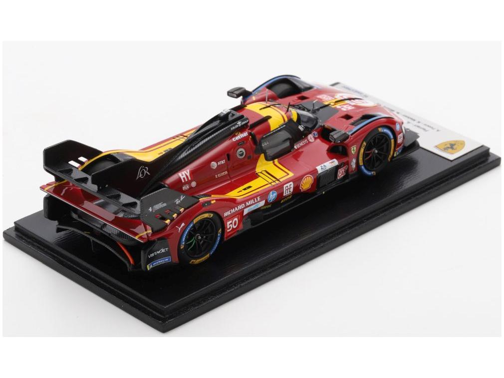 Ferrari 499P #50 Ferrari AF Corse Le Mans 24H 2025 A. Fuoco/N. Nielsen/M. Molina 1:43 Scale Looksmart Resin Model Car-Looksmart-Diecast Model Centre
