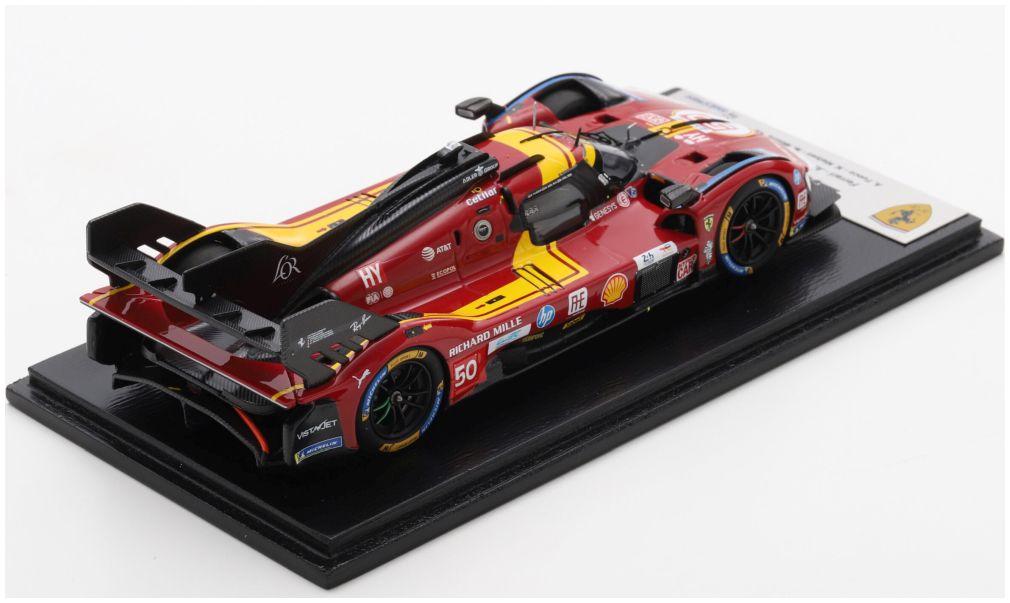 Ferrari 499P #50 Ferrari AF Corse Le Mans 24H 2025 A. Fuoco/N. Nielsen/M. Molina 1:43 Scale Looksmart Resin Model Car-Looksmart-Diecast Model Centre