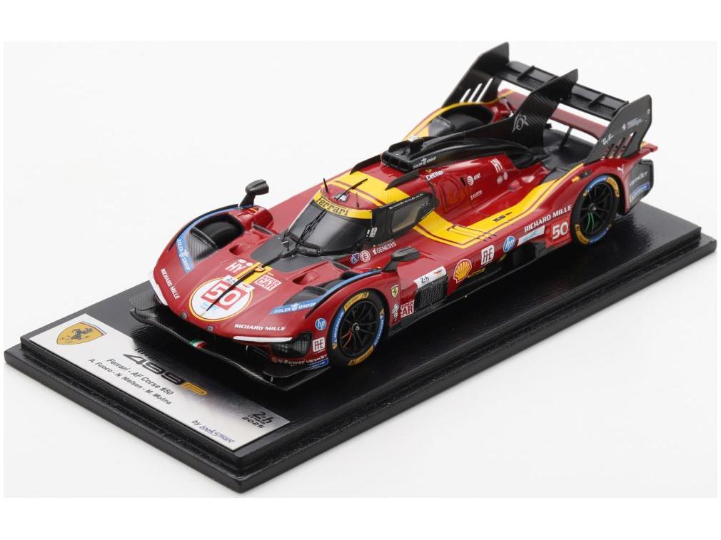 Ferrari 499P #50 Ferrari AF Corse Le Mans 24H 2025 A. Fuoco/N. Nielsen/M. Molina 1:43 Scale Looksmart Resin Model Car-Looksmart-Diecast Model Centre