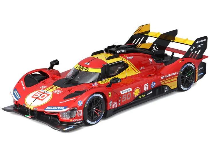 Ferrari 499P 50 Winner 24 Heures du Mans 2024 Looksmart LS18LM048