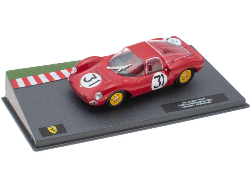 Ferrari Dino 166 P 1000 Km Nurburgring 1:43 Scale Diecast Model-Unbranded-Diecast Model Centre