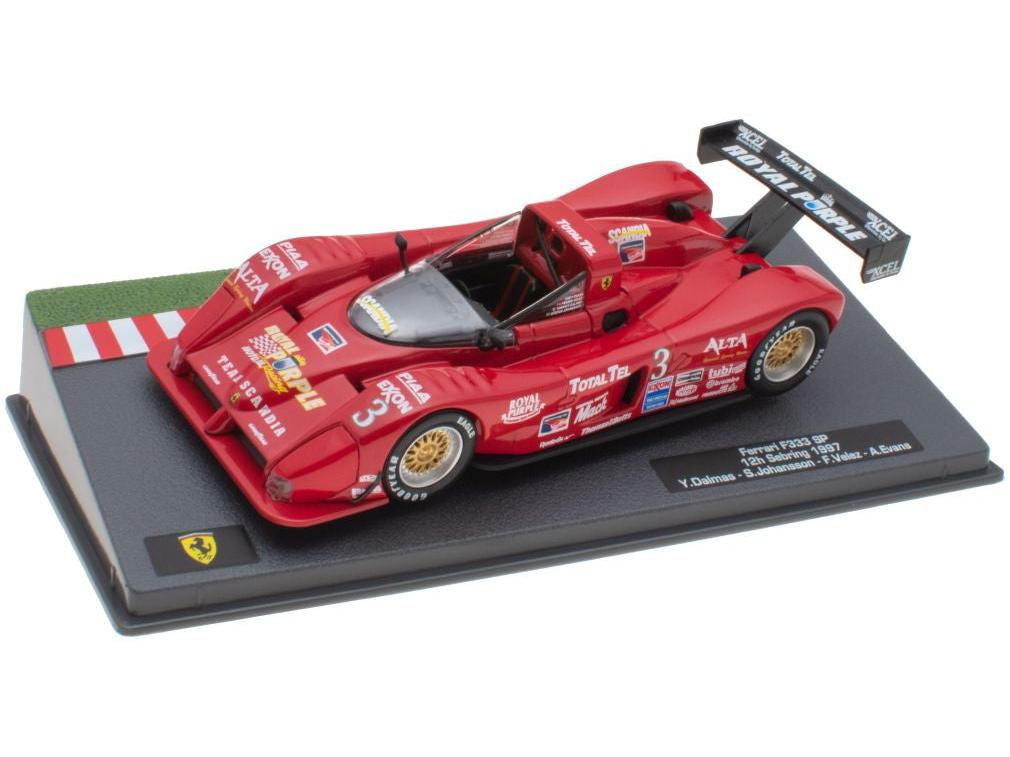 Ferrari F333 SP 12H Sebring 1997 1:43 Scale Diecast Model-Unbranded-Diecast Model Centre