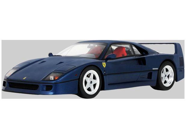 Ferrari F40 Blue 1:18 Scale GT Spirit Resin Model Car-GT Spirit-Diecast Model Centre