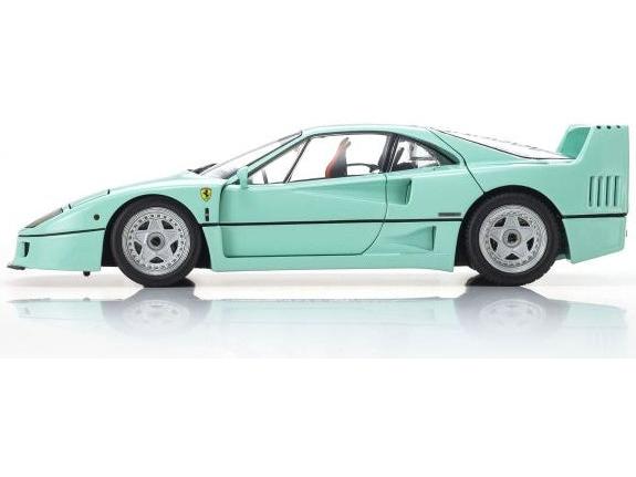 Ferrari F40 Mint Green 1987 1:18 Scale Diecast Model Car – Kyosho-Kyosho-Diecast Model Centre
