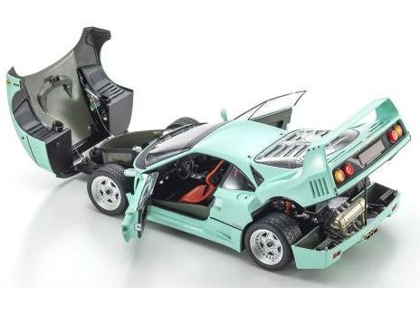 Ferrari F40 Mint Green 1987 1:18 Scale Diecast Model Car – Kyosho-Kyosho-Diecast Model Centre