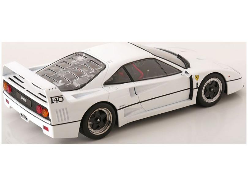 Ferrari F40 Sultan of Brunei White 1:18 Scale KK Scale Diecast Model Car-KK Scale-Diecast Model Centre
