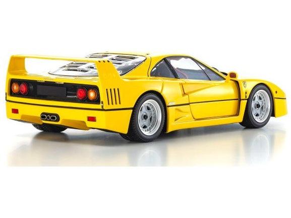 Ferrari F40 Yellow 1987 1:18 Scale Diecast Model Car – Kyosho-Kyosho-Diecast Model Centre