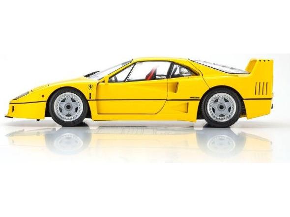 Ferrari F40 Yellow 1987 1:18 Scale Diecast Model Car – Kyosho-Kyosho-Diecast Model Centre