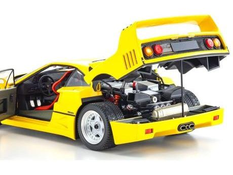 Ferrari F40 Yellow 1987 1:18 Scale Diecast Model Car – Kyosho-Kyosho-Diecast Model Centre