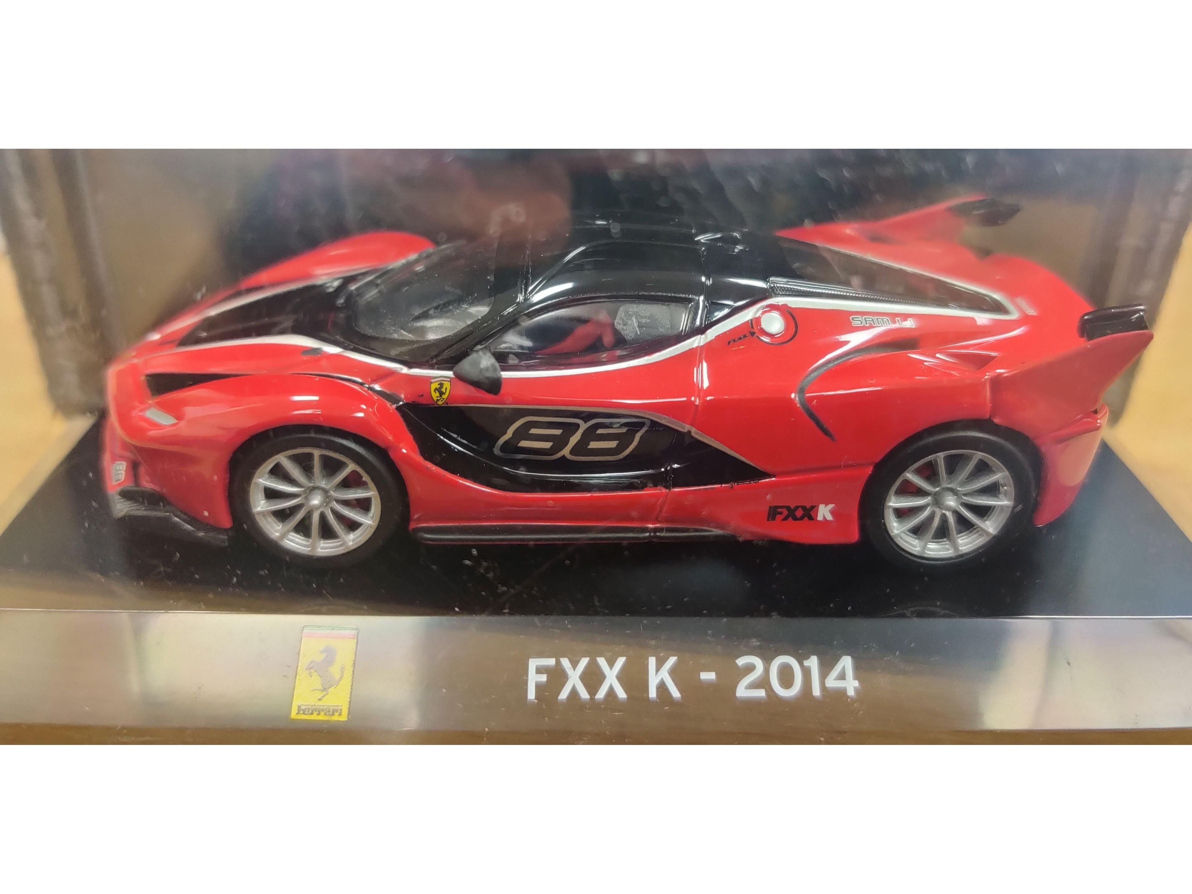 Ferrari FXX K 2014 #88 Red / Black 1:43 Scale Unbranded Diecast Model Car-Unbranded-Diecast Model Centre