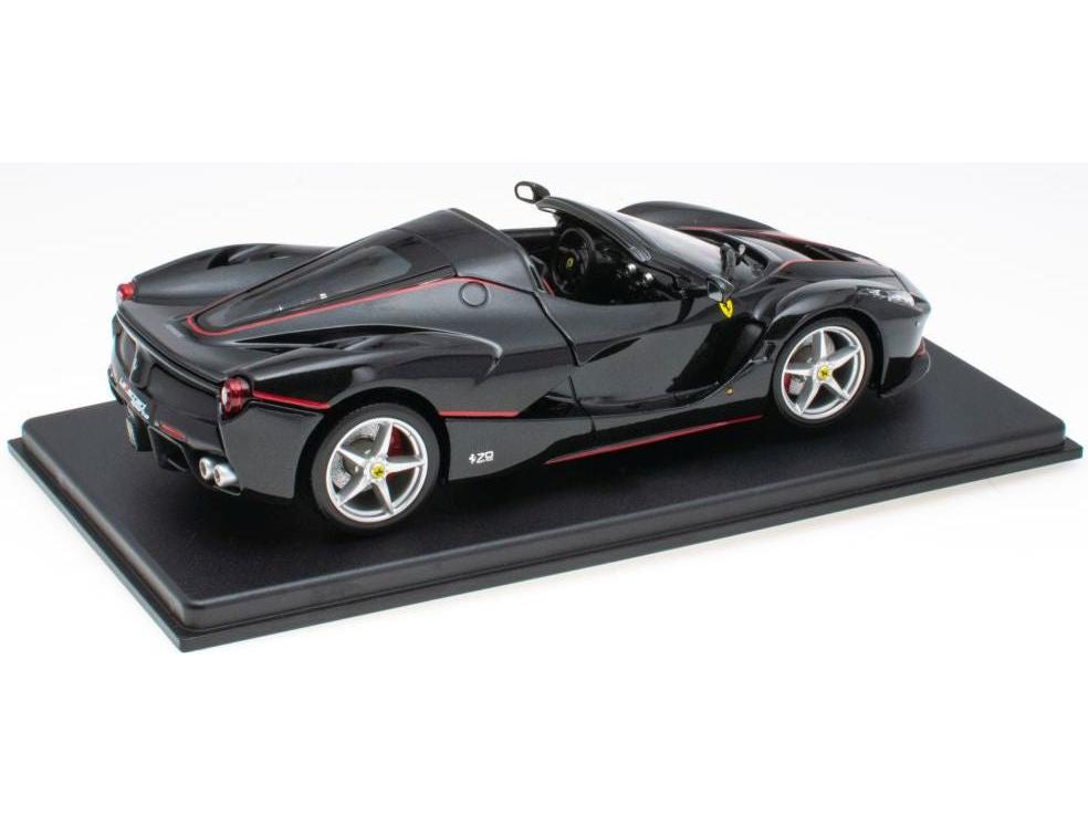 Ferrari LaFerrari Aperta Black 2016 1:24 Scale Unbranded Diecast Model Car-Unbranded-Diecast Model Centre
