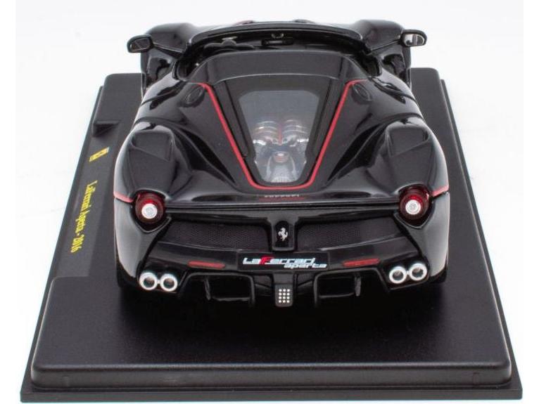 Ferrari LaFerrari Aperta Black 2016 1:24 Scale Unbranded Diecast Model Car-Unbranded-Diecast Model Centre