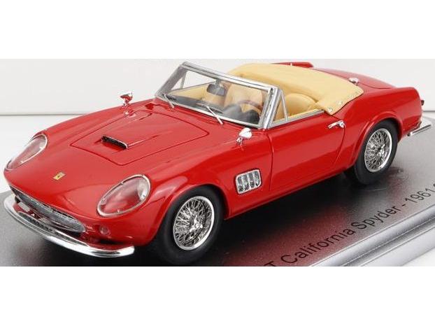 Ferrari Modena 250GT California Spider Red Top Down 1961 1:43 Scale Kess Resin Model-Kess-Diecast Model Centre