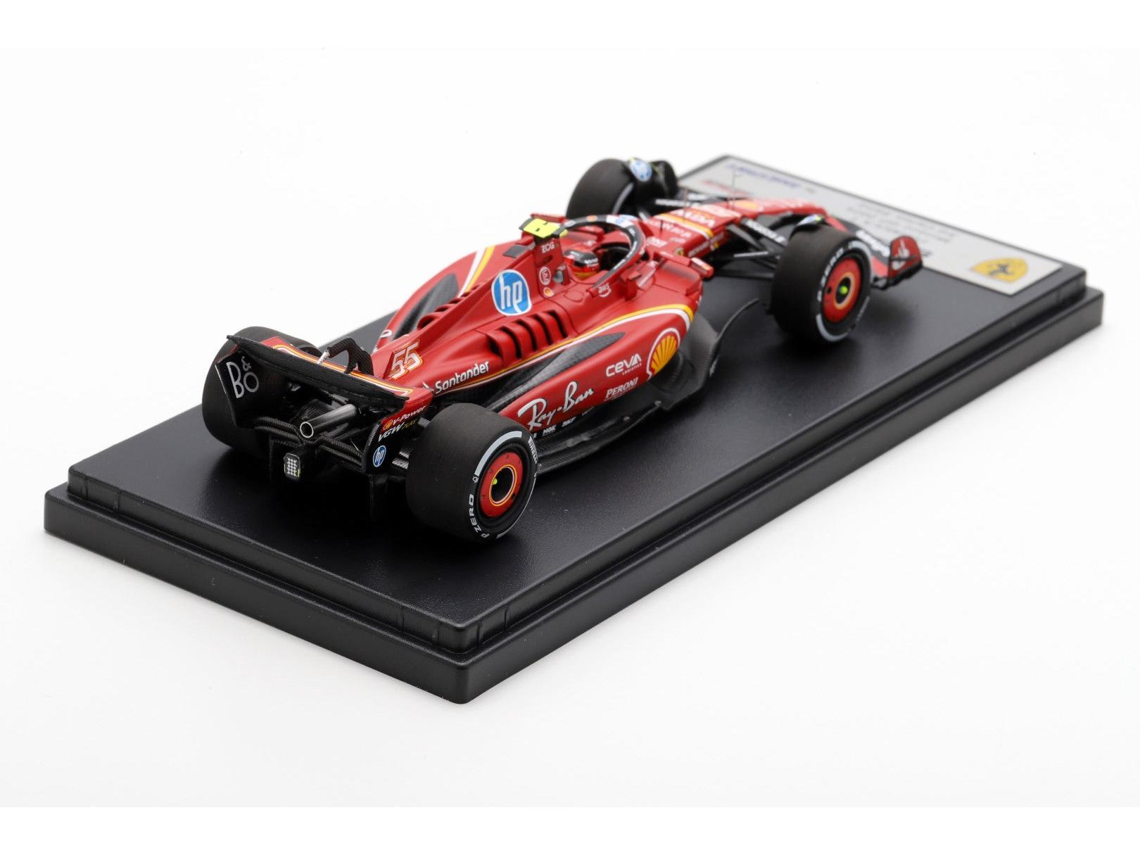 Ferrari SF-24 #55 3rd Monaco GP 2024 Carlos Sainz 1:43 Scale Looksmart Resin Model Car-Looksmart-Diecast Model Centre