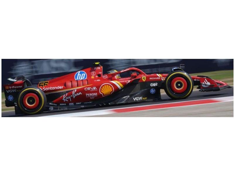 Ferrari SF-24 #55 4th Monza GP 2024 Carlos Sainz 1:43 Scale Looksmart Resin Model Car-Looksmart-Diecast Model Centre