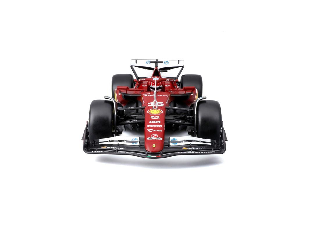 Ferrari SF-25 Charles Leclerc #16 F1 2025 1:18 Scale Bburago Diecast Model-Bburago-Diecast Model Centre