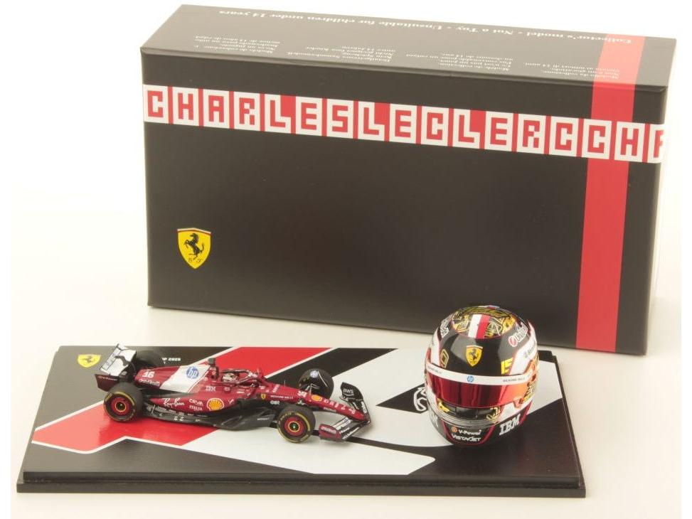 Ferrari SF-25 F1 Abu Dhabi GP 2025 #16 Charles Leclerc 1:43 Scale Resin Car – Looksmart-Looksmart-Diecast Model Centre